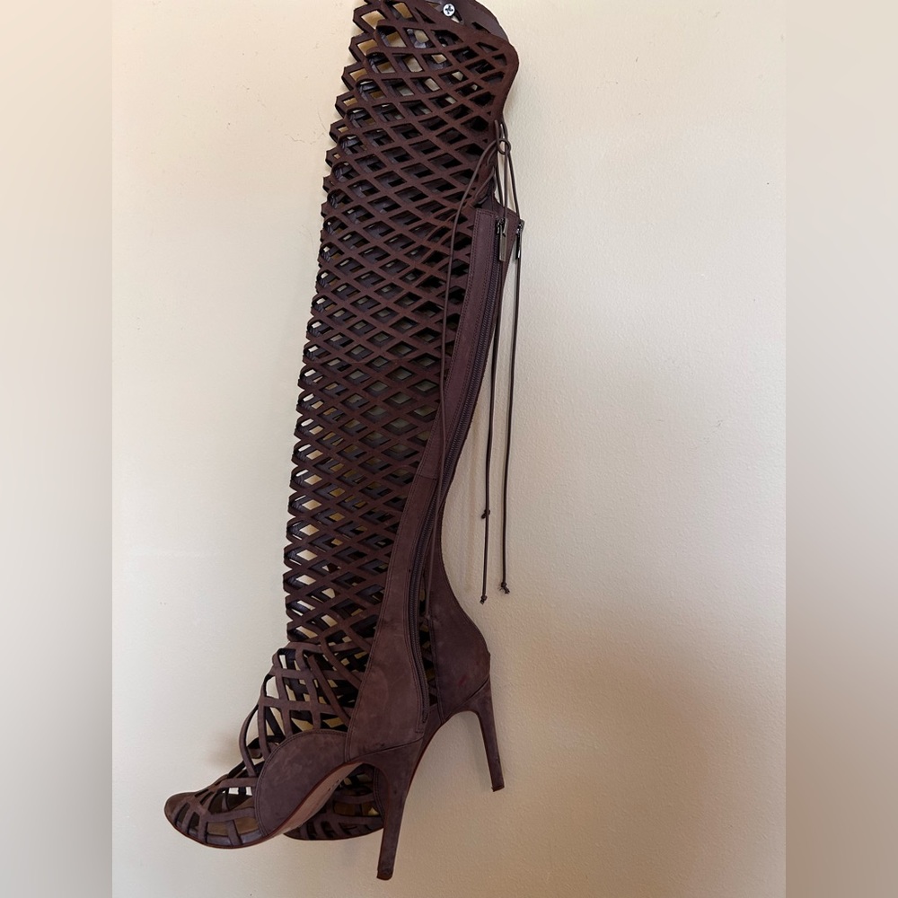 Vince Camuto Brown Over the Knee Boots